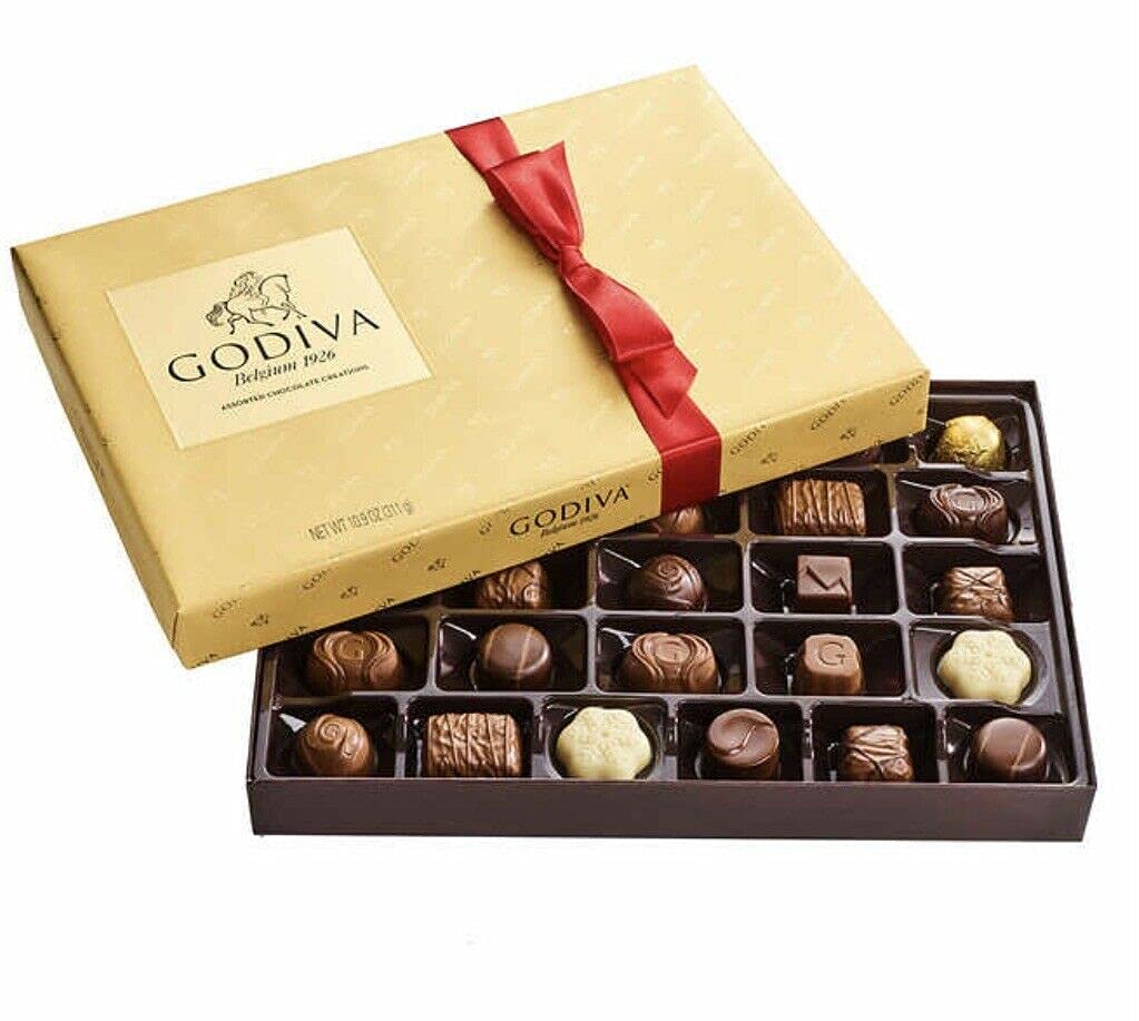 Decadent Delight: Godiva's Belgium Goldmark Chocolates