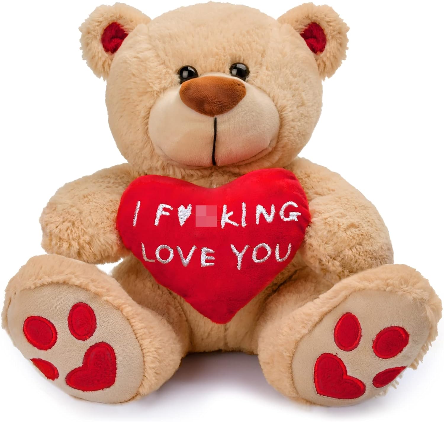 Sweet and Playful: 10-Inch Valentine's Day Teddy Bear